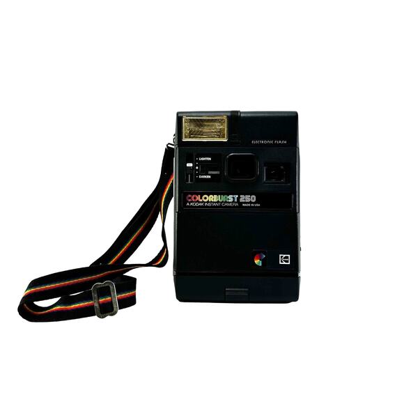 Kodak Camera Colorburst 250 Instant Camera USA With Film WORKS Electronic Flash - Picture 1 of 13